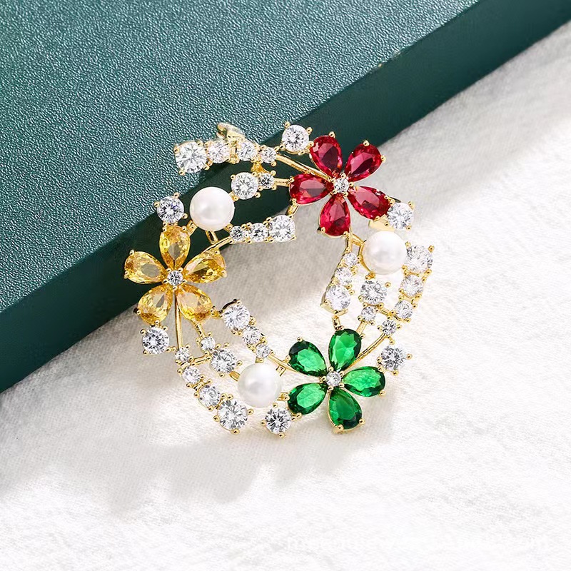 Women'S Accessories Manufacturers - شعبية الزركون بروش تصميم بروش رائعة