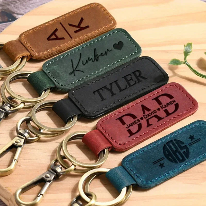 Women Accessories Logo - الليزر شعار مخصص الجلود المفاتيح نقش