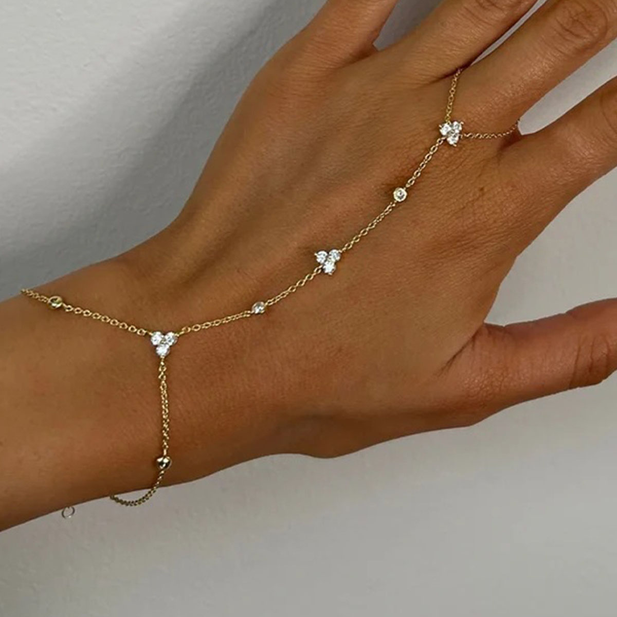 Women'S Accessories Gift Ideas - قطعة واحدة/سوار حجر الراين البسيط للنساء،