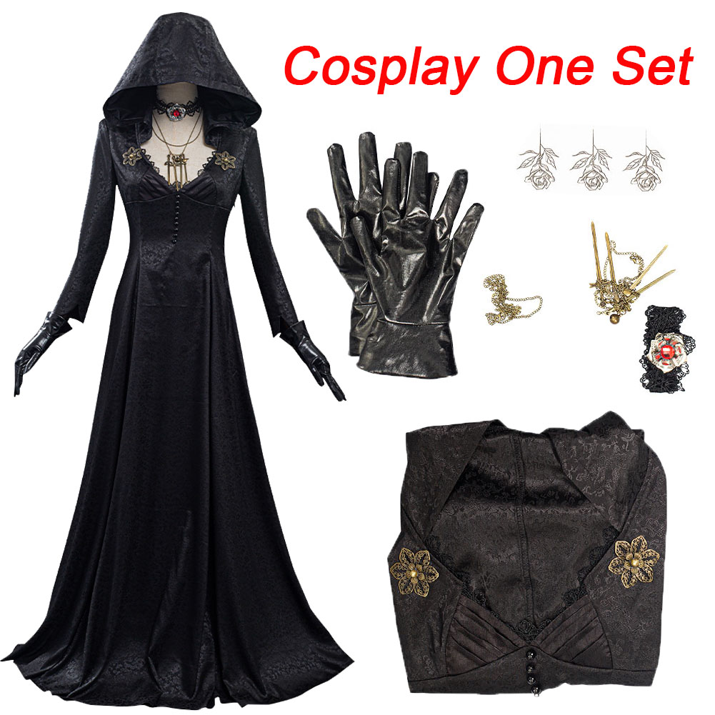 Women'S Vampire Accessories - بيلا سيدة العثة قرية Dimitrescu تأثيري