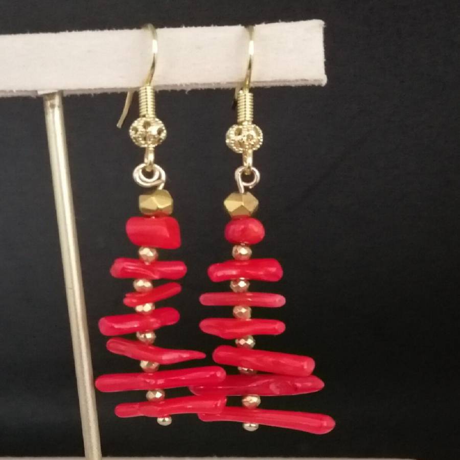 أقراط نسائية طويلة متدلية بتصم - مراجعة Tassel Earrings Boho وسعره
