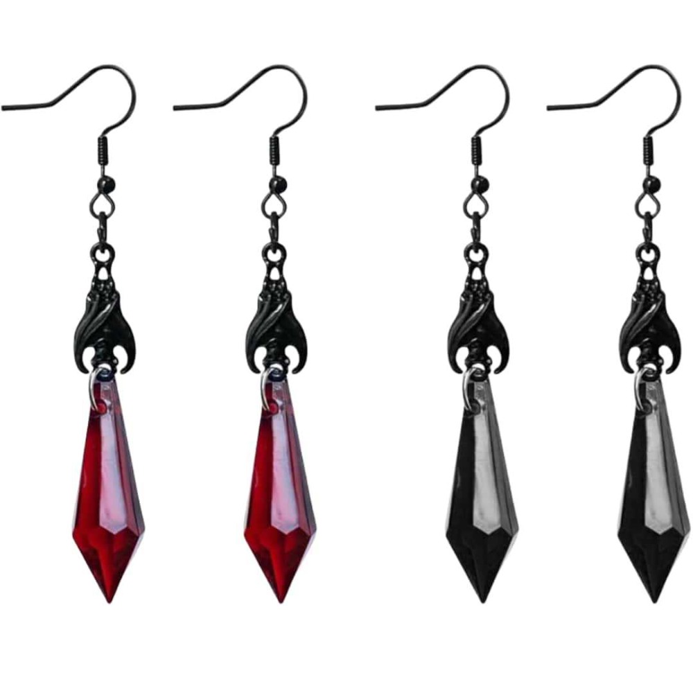 أقراط متدلية ساحرة على شكل خفا - مراجعة Women'S Vampire Accessories وسعره