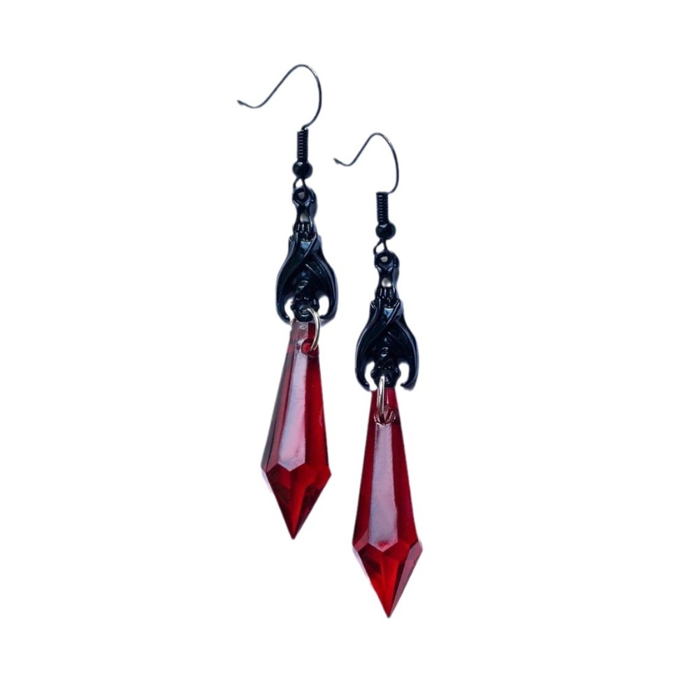 أقراط متدلية ساحرة على شكل خفا - مراجعة Women'S Vampire Accessories وسعره
