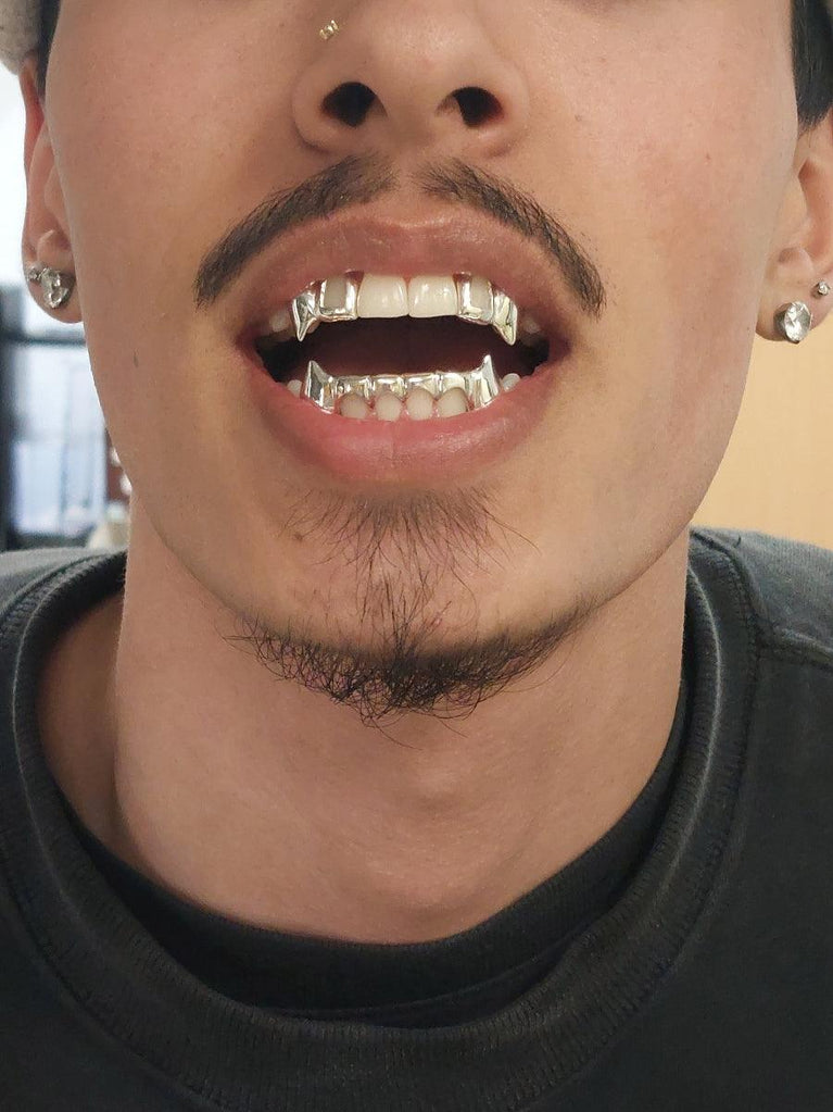 TOPGRILLZ مصاص دماء الشوايات D - مراجعة Women'S Vampire Accessories وسعره