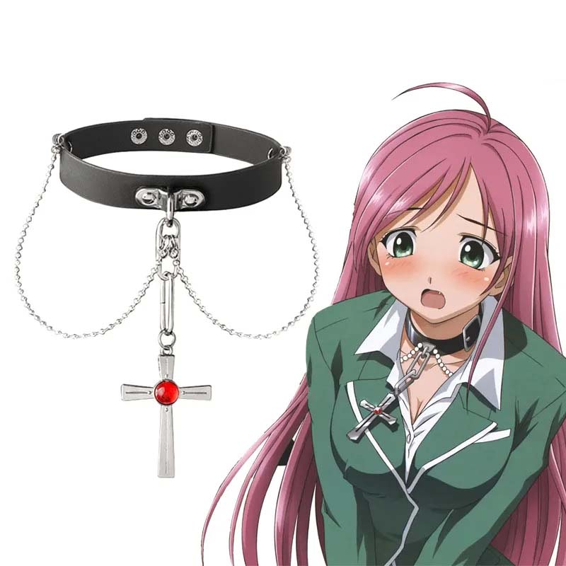 قلادة كريستال حمراء من Rosario - مراجعة Women'S Vampire Accessories وسعره