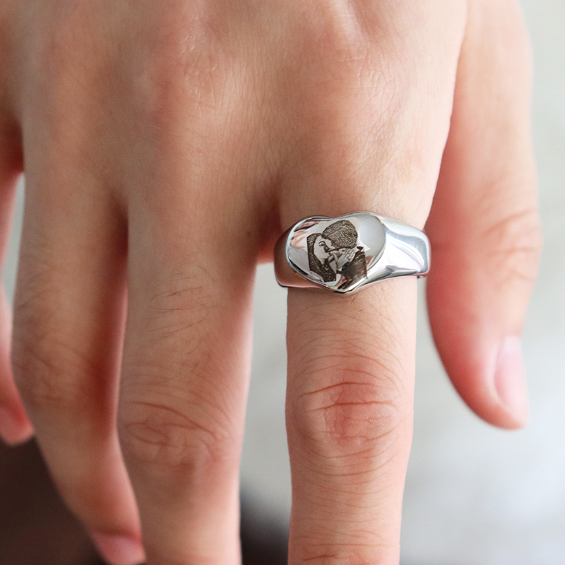مخصص محفورة صورة شعار اسم القل - مراجعة Women Accessories Logo وسعره