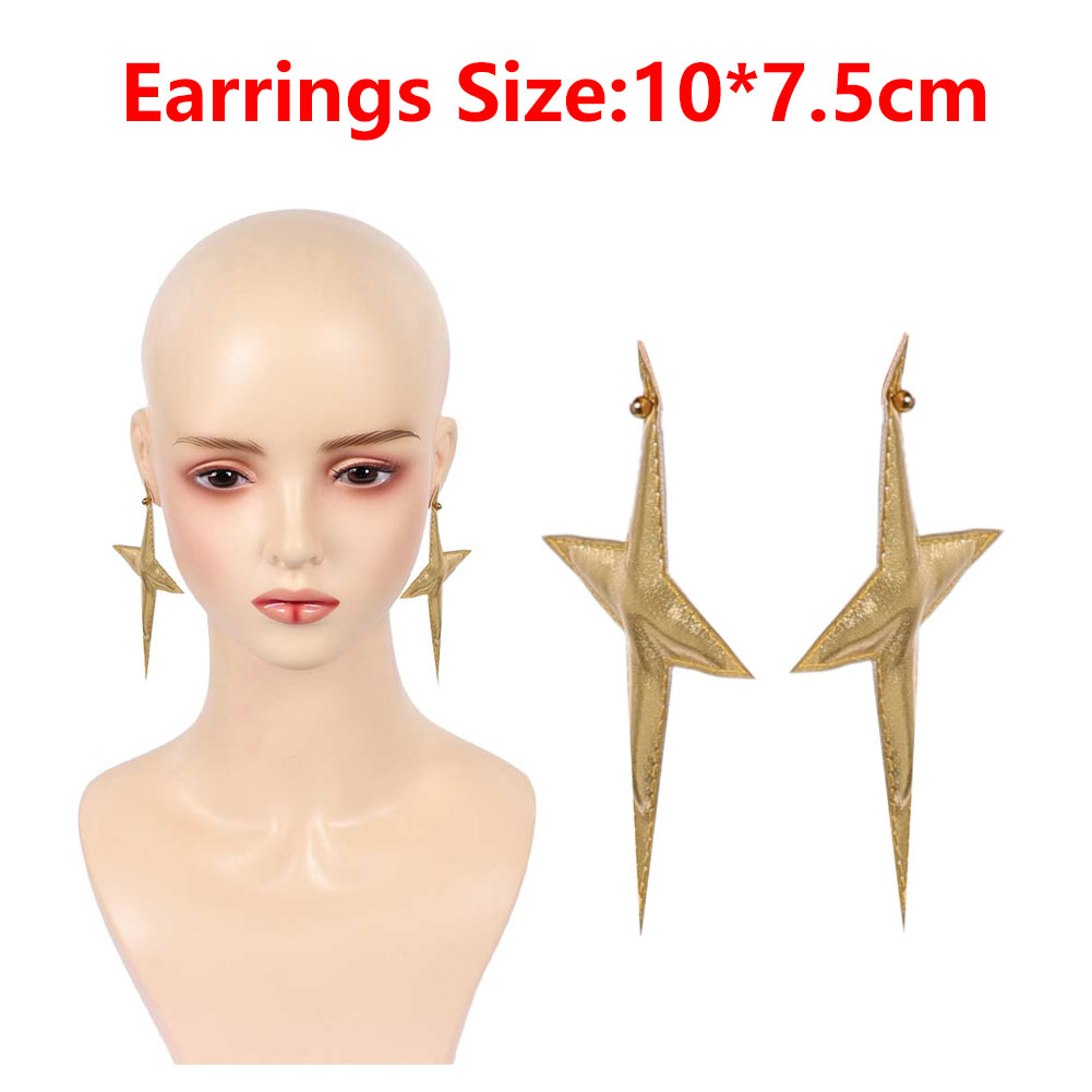 أقراط تنكرية للنساء على طراز ا - مراجعة Women Accessories Earrings وسعره