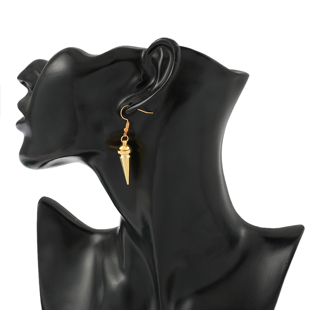 أقراط أنيمي عصرية ذهبية اللون  - مراجعة Women Accessories Earrings وسعره