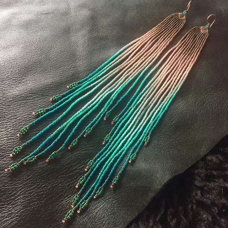 الأرز حبة الأقراط التدرج اللون - مراجعة Tassel Earrings Boho وسعره
