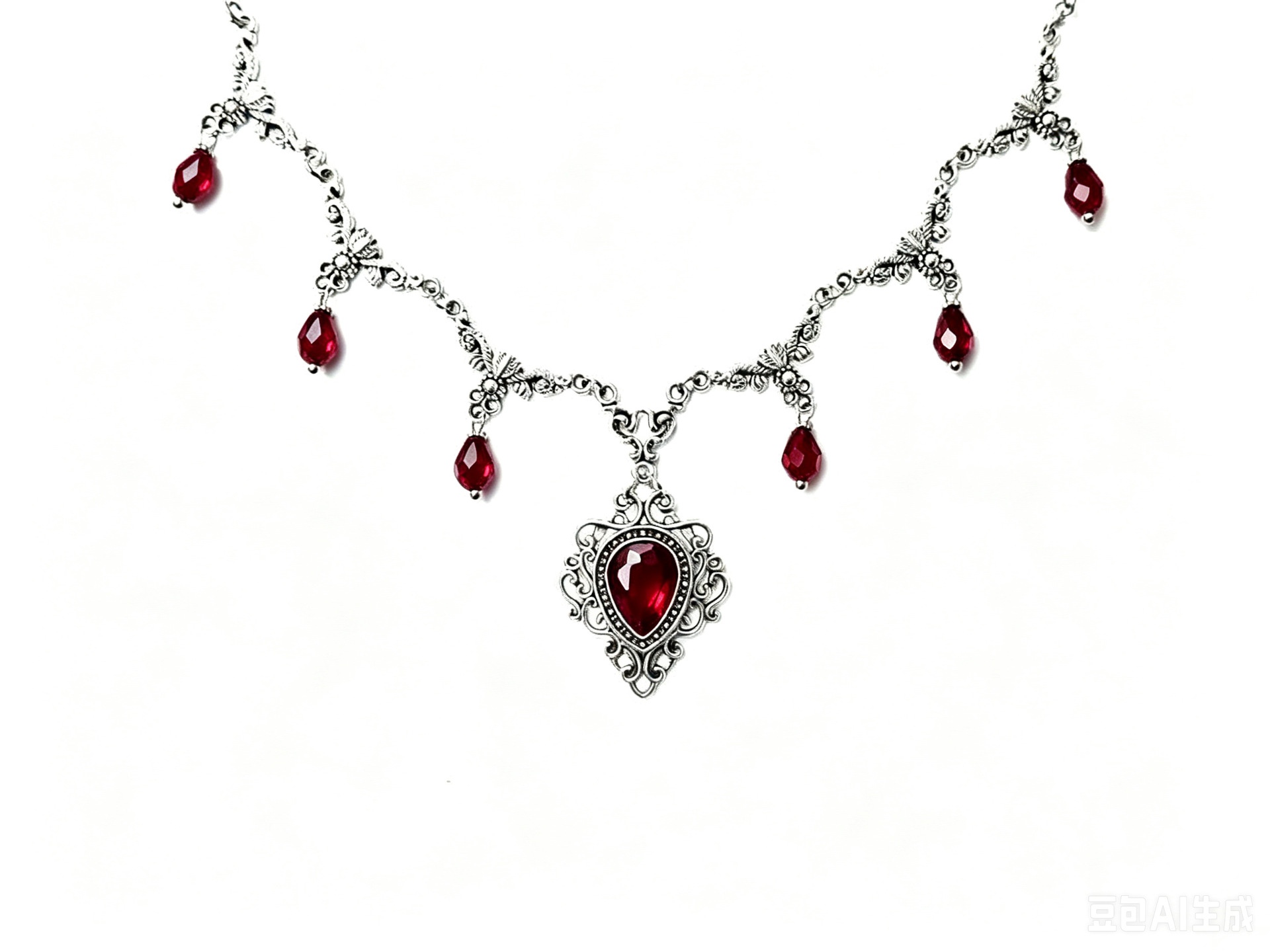 قلادة فيكتوريا مطرزة، مجوهرات  - مراجعة Women'S Vampire Accessories وسعره